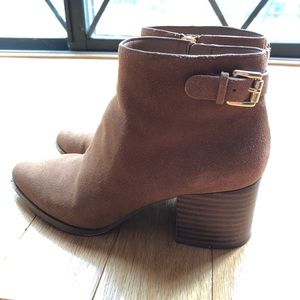 Michael Kors | Brown Suede Booties | Size 7